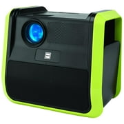 RCA Portable Projector Entertainment System - Outdoor, Built-In Handles And Speaker , RPJ060, Neon
