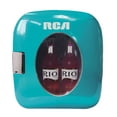 RCA Portable Retro 12Can Mini Fridge RMIS462, Blue