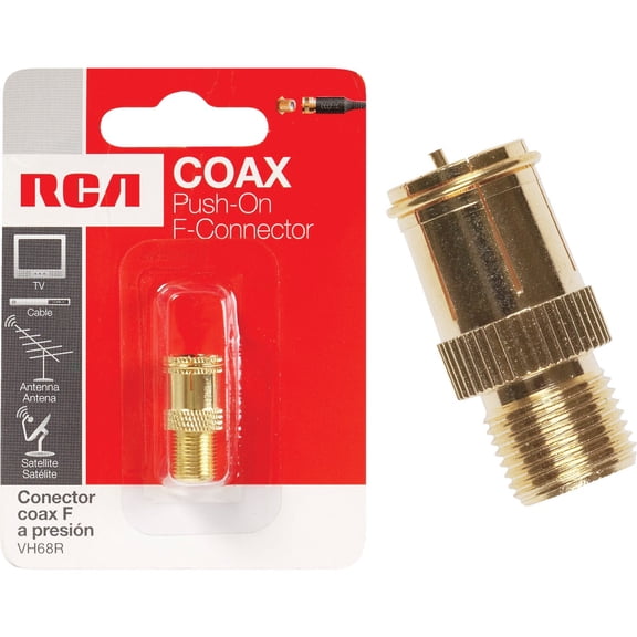 RCA Quick F-Connector - Pack of 4