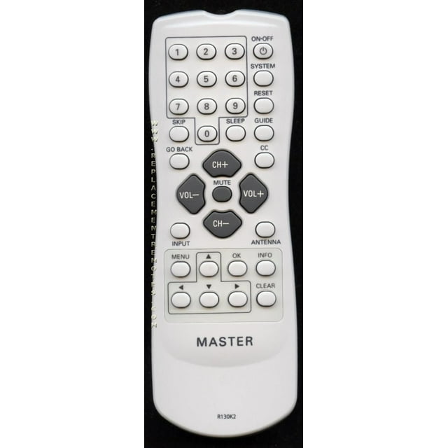 RCA R130K2 MASTER (p/n: 244889) TV Remote Control (new)