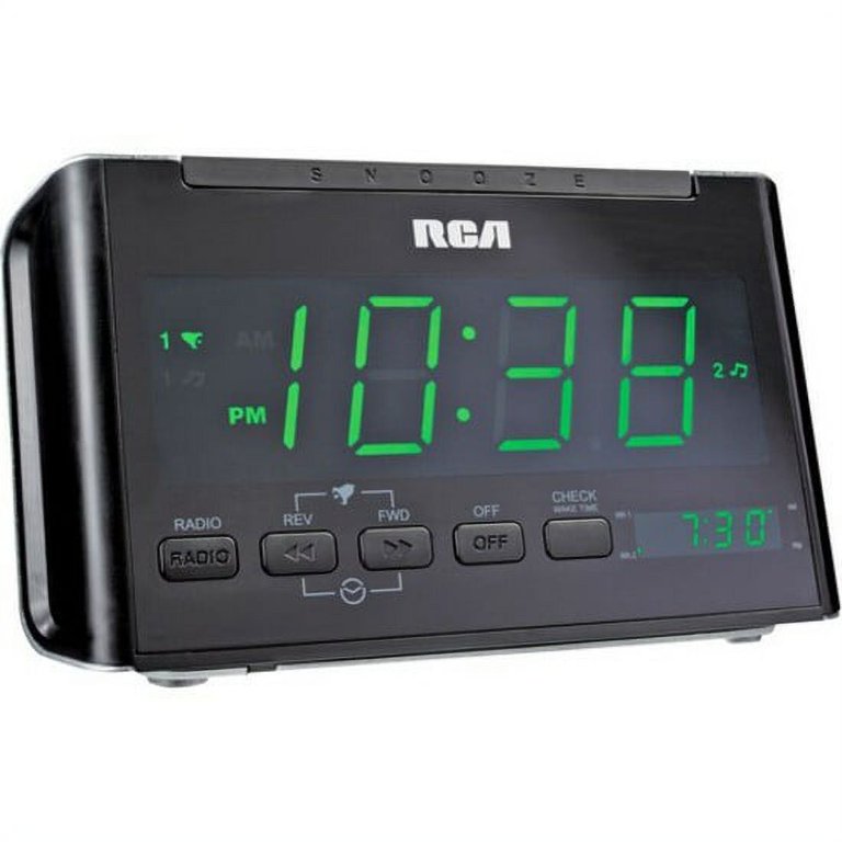 RCA DIGITAL 2BAND AM/FM Dual Alarm Clock Radio Model, 58 OFF
