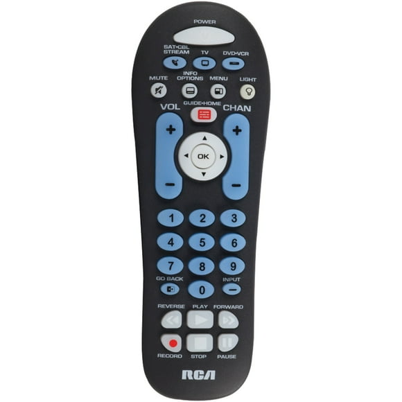 RCA RCR313BR 3-Device Big-Button Universal Remote w/ Streaming Controls