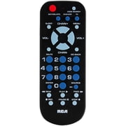 RCA 3-Device Universal Black Remote Control RCR503BE