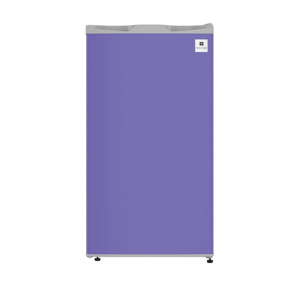 Arctic Chef 3.2 Cu. ft. Compact Refrigerator with Chiller Freezer Section, Purple