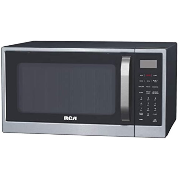RCA RMW1205 1.2 cu ft Microwave, Digital Air Fryer, Convection Oven, Combo - Fry with XL Capacity, Stainless Steel Finish