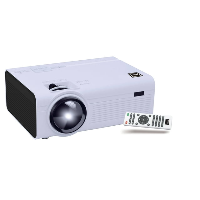 RCA RPJ119 Home Theater Projector - up to 150 Lumens 1080p Playback