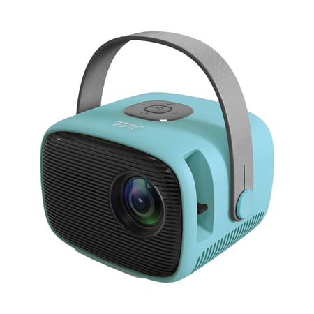 RCA RPJ264-BLUE Retro 480p Portable Home Theater Projector (Blue)