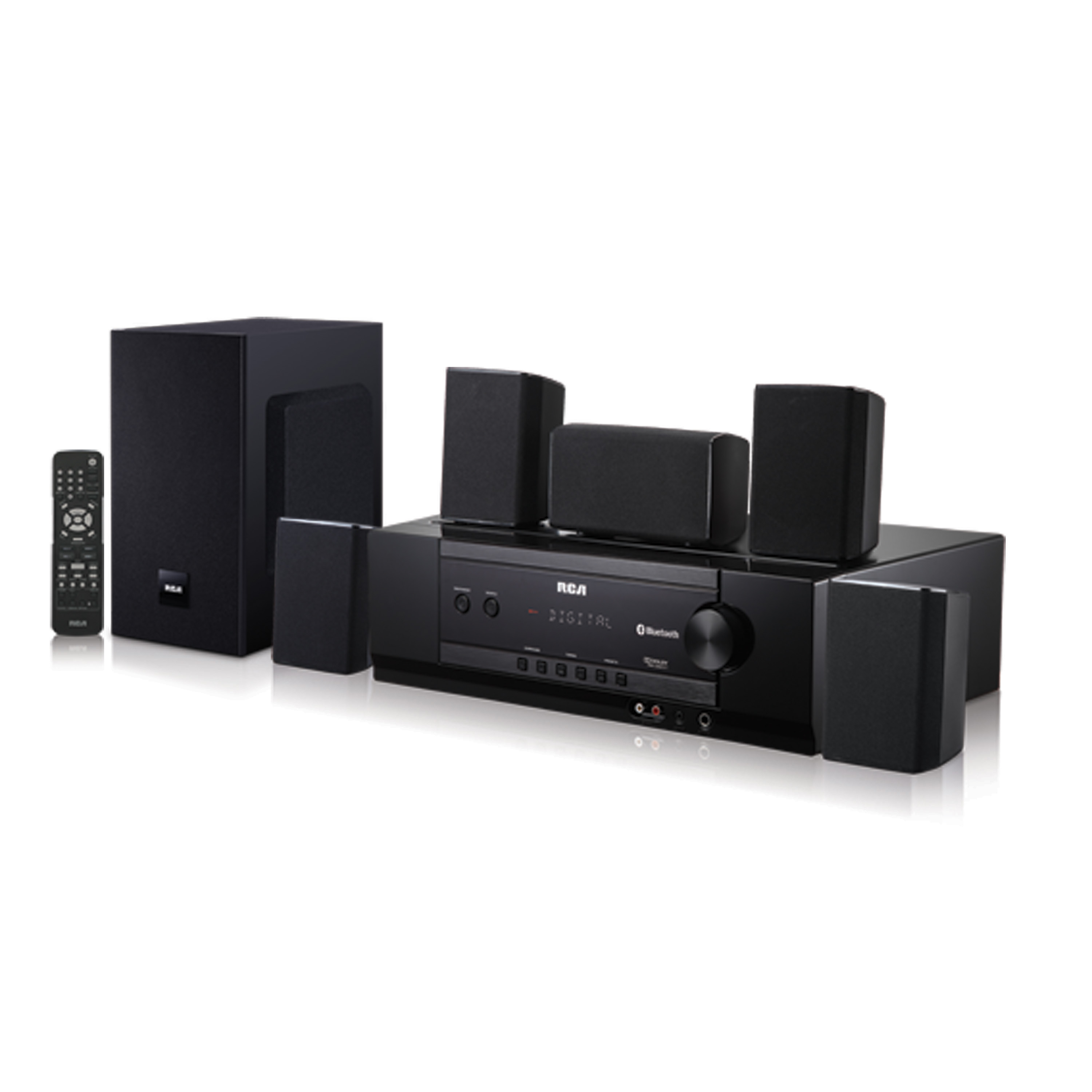 RCA RT2781BE 1000W Home Theater System with Bluetooth - image 1 of 4