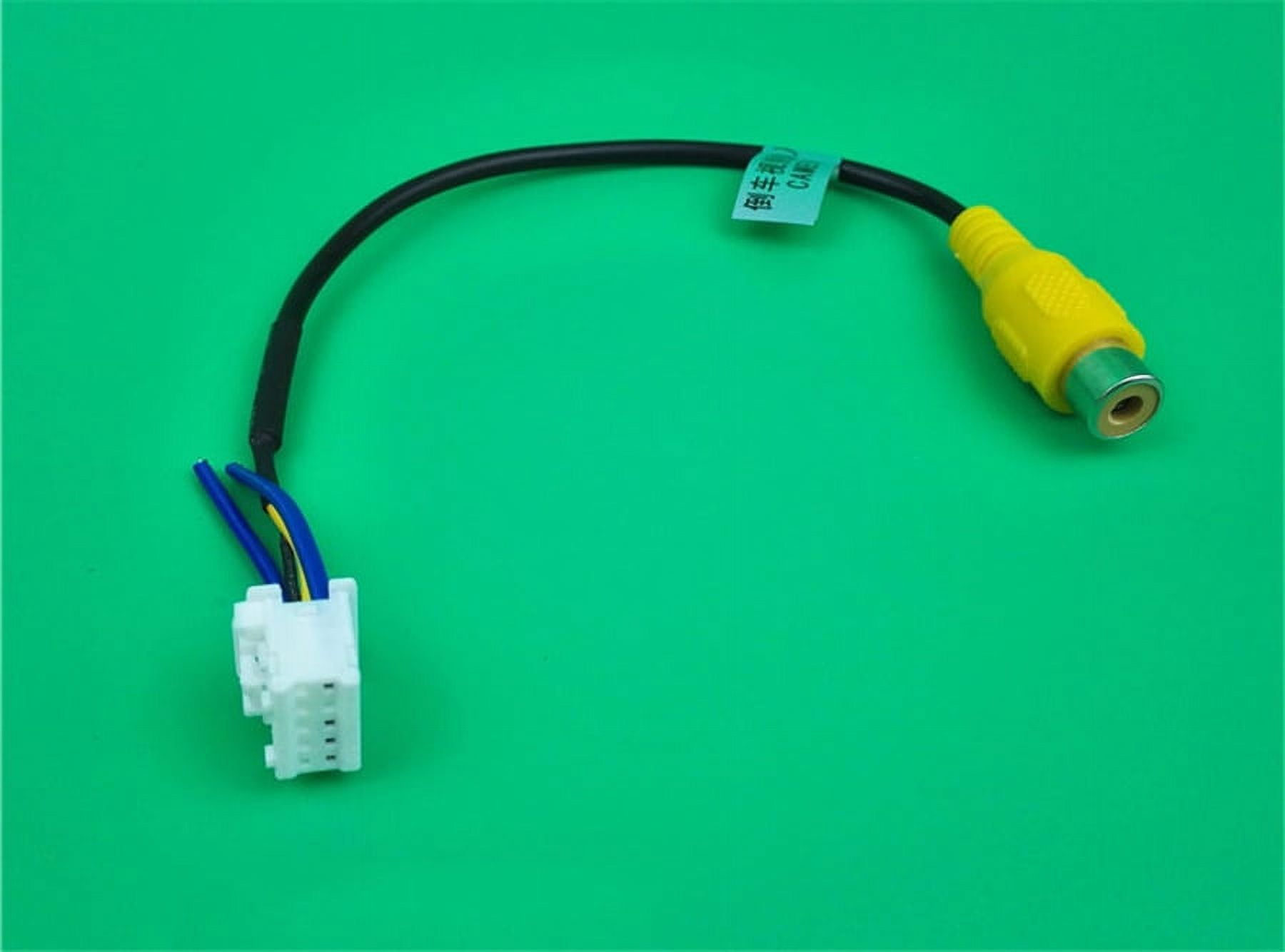 RCA Reversing Rear View Carema Cable Adapter For Car Stereo Radio Navi ...