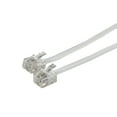 thumbnail image 1 of RCA Rounded Phone Line Cord (7 Ft.; White), TP210WHRV, 1 of 4