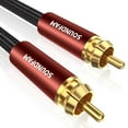 RCA Subwoofer Cable Premium Digital Audio Coaxial Cable 10 Feet