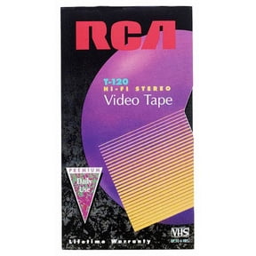 RCA T-120H VHS Video Cassette 120-Minutes (1-Pack)