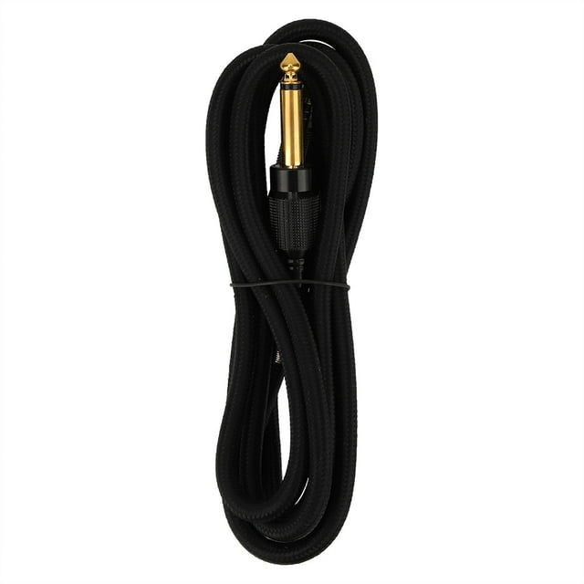 RCA Tattoo Clip Cord,Dekaim 3 Colors 1.8m Tattoo Alloy Straight RCA