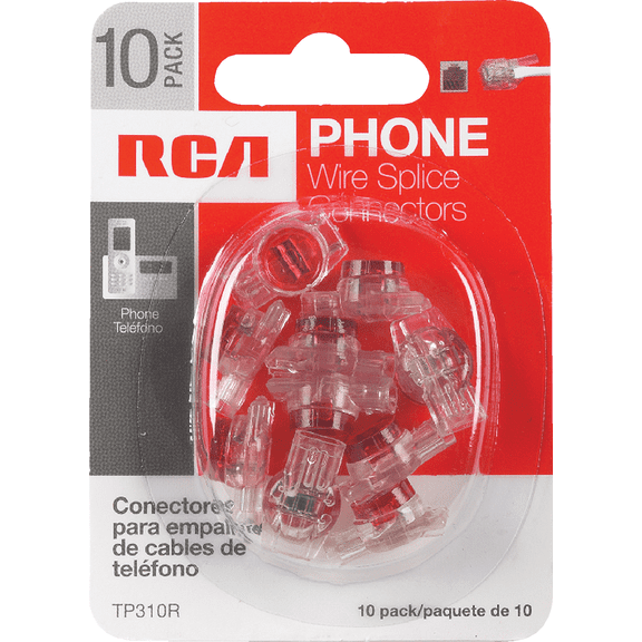 RCA Telephone Handset Coil Cord - Single Pack  Residential Use, Standard Application