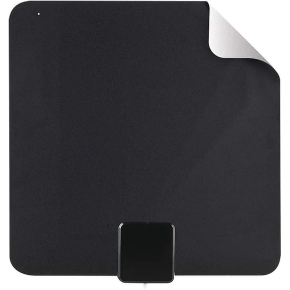 RCA Thin Indoor HDTV Antenna - Multidirectional, 35 Mile Range, 4K/8K/1080p Compatible