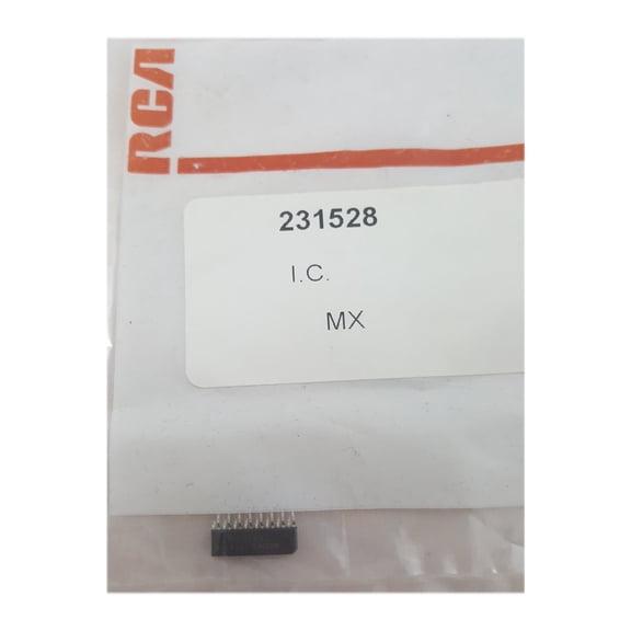 RCA VCR Replacement Part IC Integrated Chip Mexico No. 231528