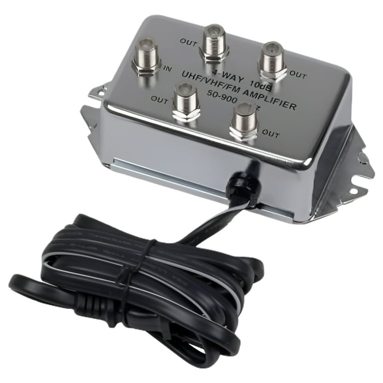 RCA VH240R 4-Way Video Signal Amplifier and Splitter for TV