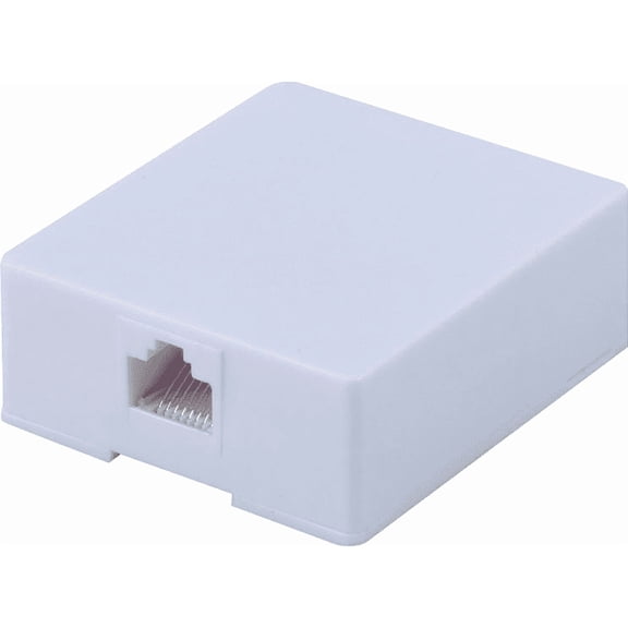 RCA Wall Telephone Jack - Pack of 12