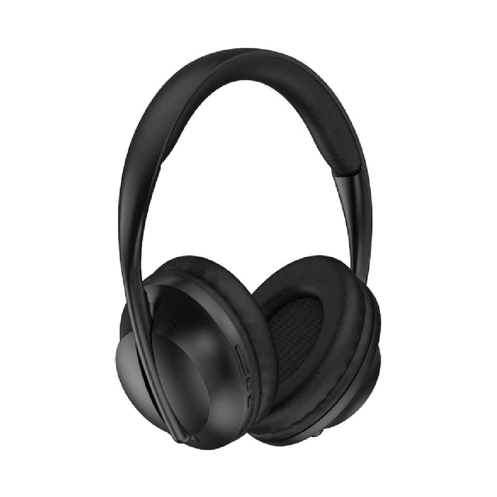 RCA Wave-55 Bluetooth Headphones, 40H Playtime, Hi-Res Audio, Black