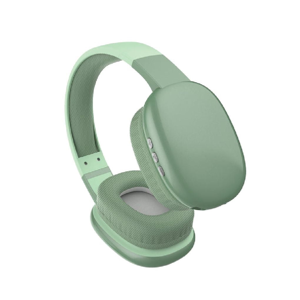 RCA Wave-56 Bluetooth Headphones, 40H Playtime, Hi-Res Audio, Green