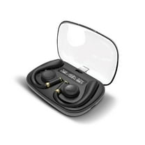 RCA Wave-68 True Wireless Earbuds, 20H Playtime, Hi-Res Audio, Black