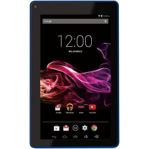 Pre-Owned RCA Wi-Fi 7" Touchscreen Tablet PC Featuring Android 4.4 (KitKat) Operating System, Blue