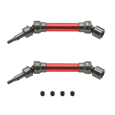RCAWD ARAC4041 For 1/10 Arrma GRANITE SENTON Vorteks 3S BLX 550 MEGA Drive Shaft Alloy 2pcs