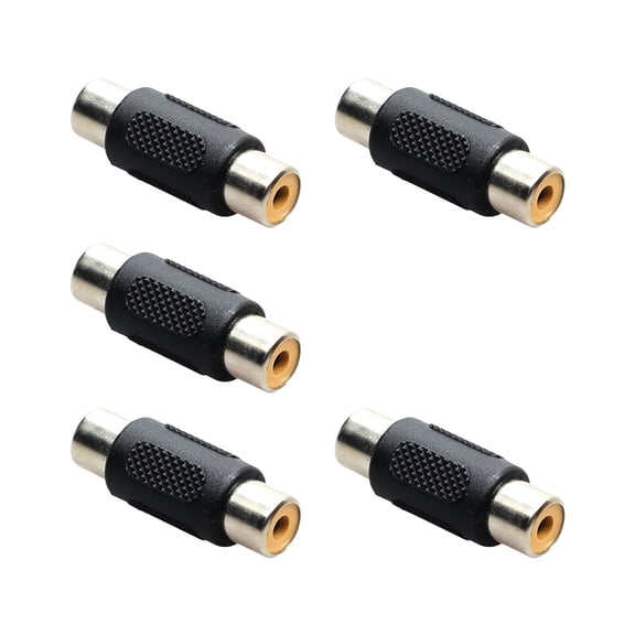 RCAs Female to Female Sound Extension Adapter for TVs and Multimedia Equipment