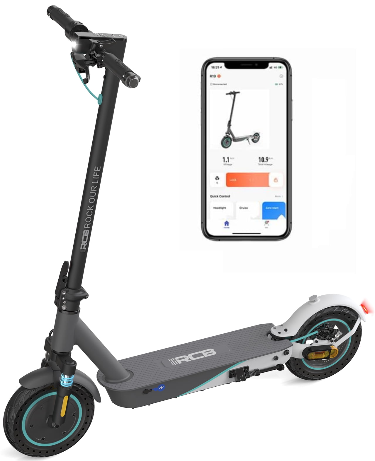 Electric Rlcb RCB Electric Scooter with 10