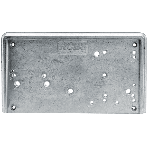 RCBS Accessory Base Plate III - Universal Base Plate for Mounting RCBS Equipment