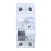 RCCB Automatic Reclosing Leakage Circuits Breaker 2P 40A Differential Circuits Breaker Safety Switches Easy to Use