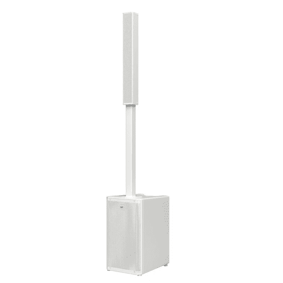 RCF EVOX JMIX9 White 2100W Active 3-Way Column PA Speaker System with Bluetooth