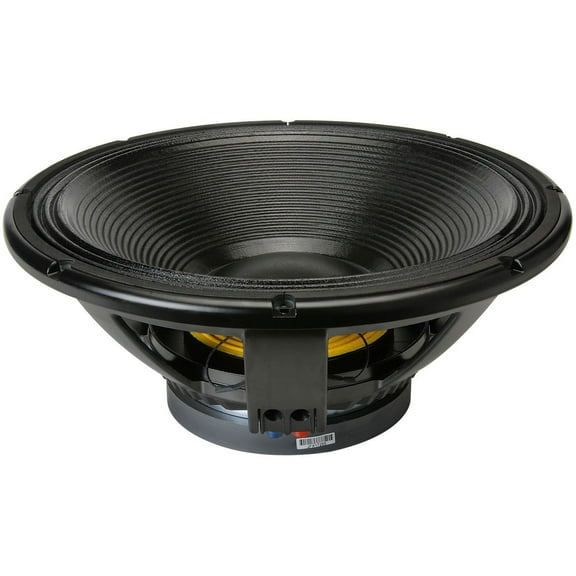 18-in Pro Woofer w/fibre loaded cone assembly & 2000W continuous power capacity