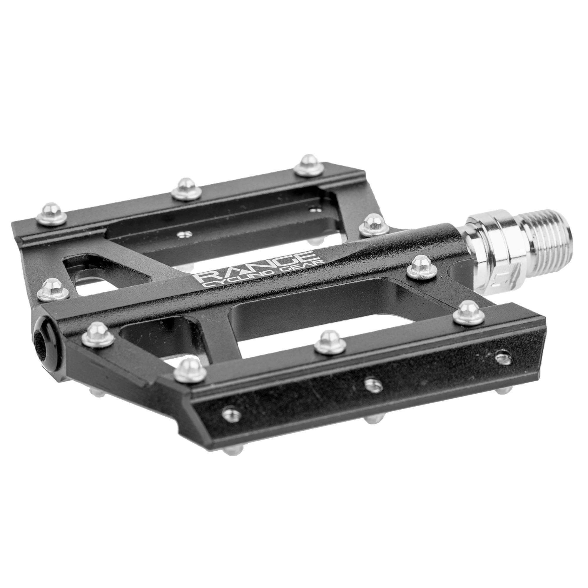 RCG Trailhead Platform Pedals, Body: Alloy, Spindle: Cr-Mo, 9/16'', Red, Set