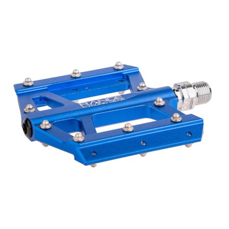RCG Trailhead Platform Pedals, Body: Alloy, Spindle: Cr-Mo, 9/16'', Blue, Set