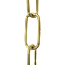 RCH Hardware CH-33B-PB Brass Chandelier Chain, Polished Brass (1 Foot)