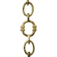 thumbnail image 1 of RCH Hardware CH-BR05-W Brass Chandelier Chain, 2 Sizes, Various Finishes, 1 of 2