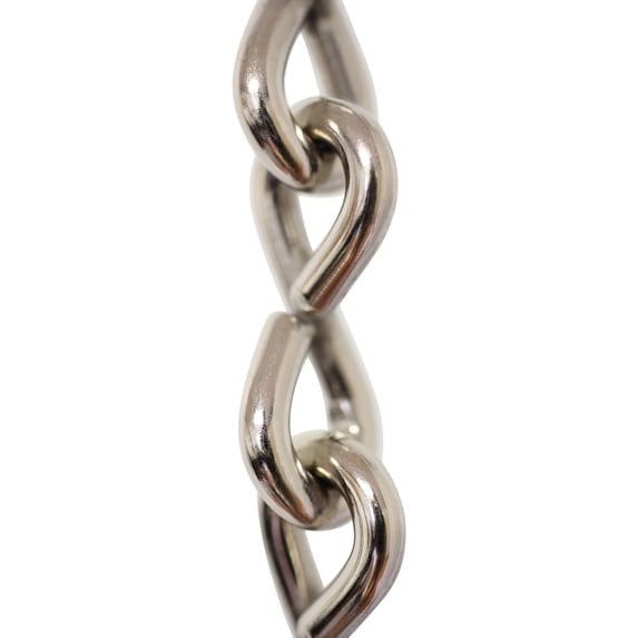 RCH Hardware CH-ST50-U Steel Basket Chain, 3 Sizes, Various Finishes (3 Feet)