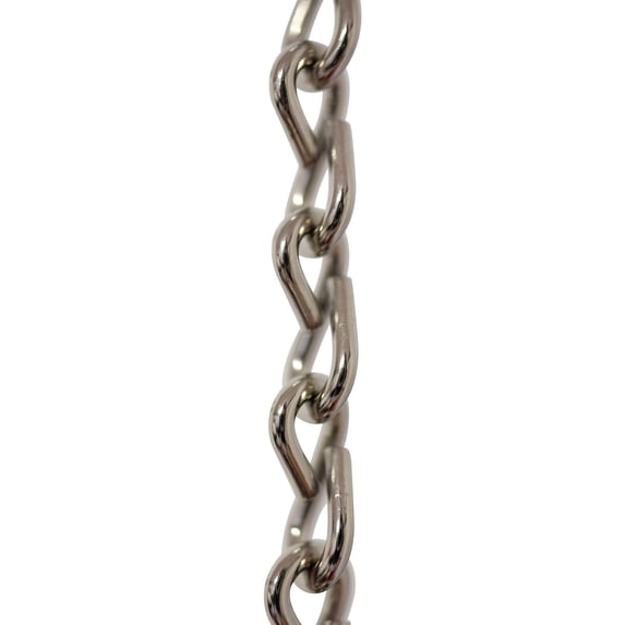 RCH Hardware CH-ST51-U Steel Basket Chain, Various Finishes (3 Feet)
