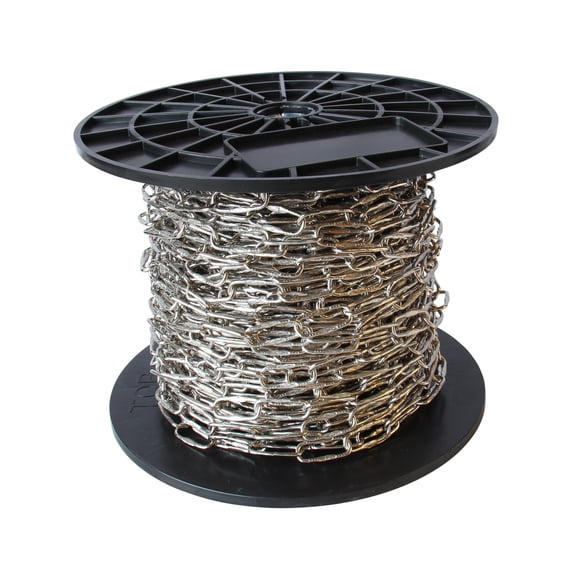 RCH Hardware CH-ST58-U Steel Chandelier Chain, Various Finishes (164 Foot Reel)
