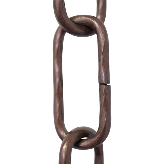 RCH Hardware CH-ST61-U Steel Chandelier Chain, 2 Sizes, Various Finishes (10 Feet)