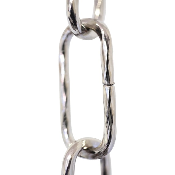 RCH Hardware CH-ST61-U Steel Chandelier Chain, 2 Sizes, Various Finishes (10 Feet)