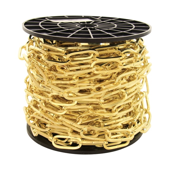 RCH Hardware CH-ST62-U Steel Chandelier Chain, Various Finishes (82 Foot Reel)