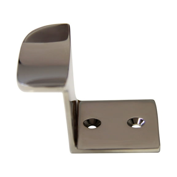 RCH Hardware HK-BR01-37 Brass Wall Hook, 1.5 Inch, Polished Nickel