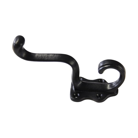 RCH Hardware HK-IR8385-70 Iron Wall Hook, 2.8 Inch, Black