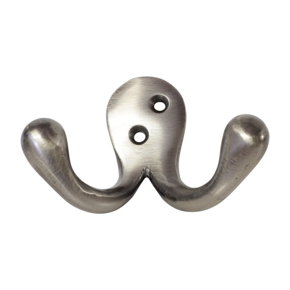 RCH Hardware HK-IR8388-33 Iron Wall Hook, 1.3 Inch, Antique Nickel