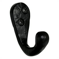 RCH Hardware HK-IR8390-40 Iron Wall Hook, 1.6 Inch, Black