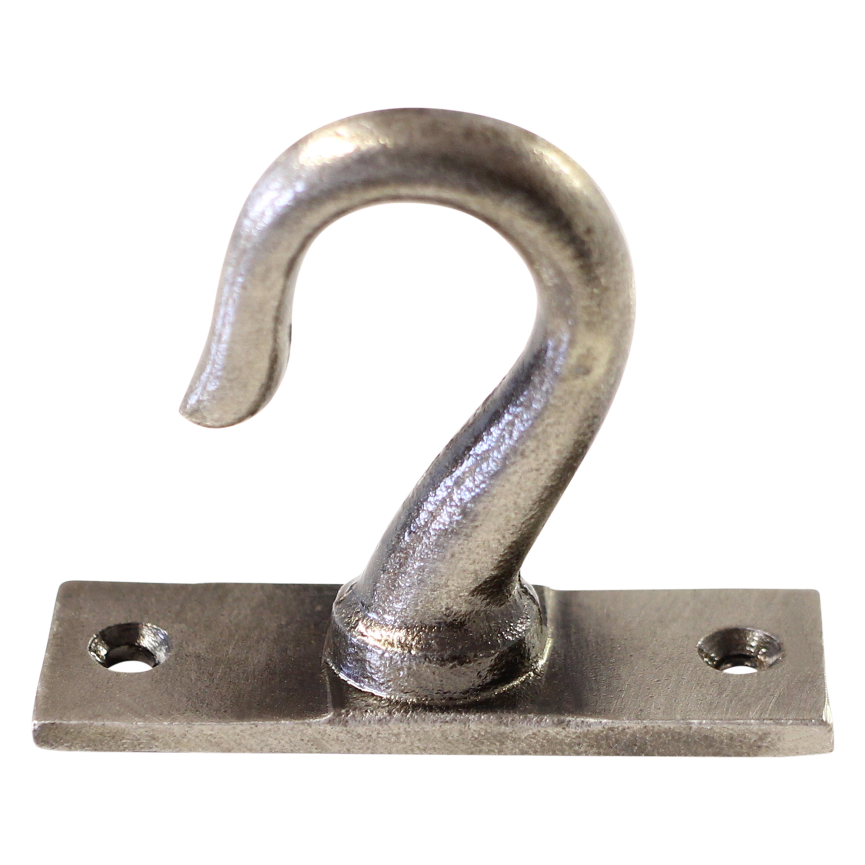 Antique Nickel 3.3 Inch Iron Wall Hook with Screws