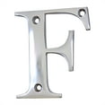 thumbnail image 1 of RCH Hardware LT-BR2350-75 Brass House Letter, 3 Inch, Polished Chrome, 1 of 1