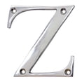 thumbnail image 1 of RCH Hardware LT-BR2350-75 Brass House Letter, 3 Inch, Polished Chrome, 1 of 1